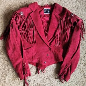 🤠SOLD🤠Western Leather Jacket